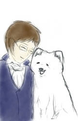 Combeferre and Samoyed