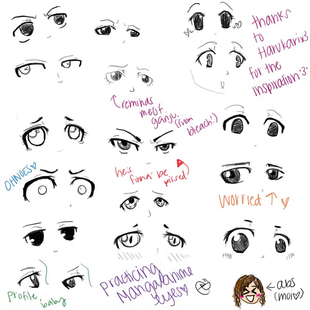 Anime Drawings Eyes 29