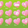 Funny Valentine's Set
