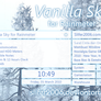 Vanilla Sky for Rainmeter