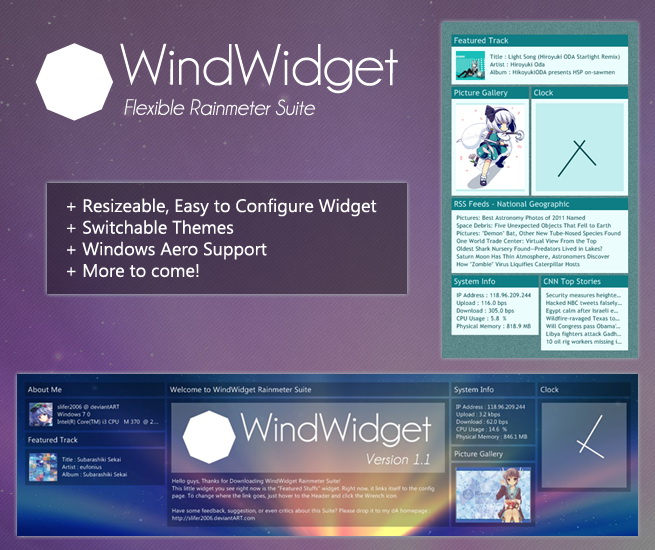 WindWidget - Version 1.1