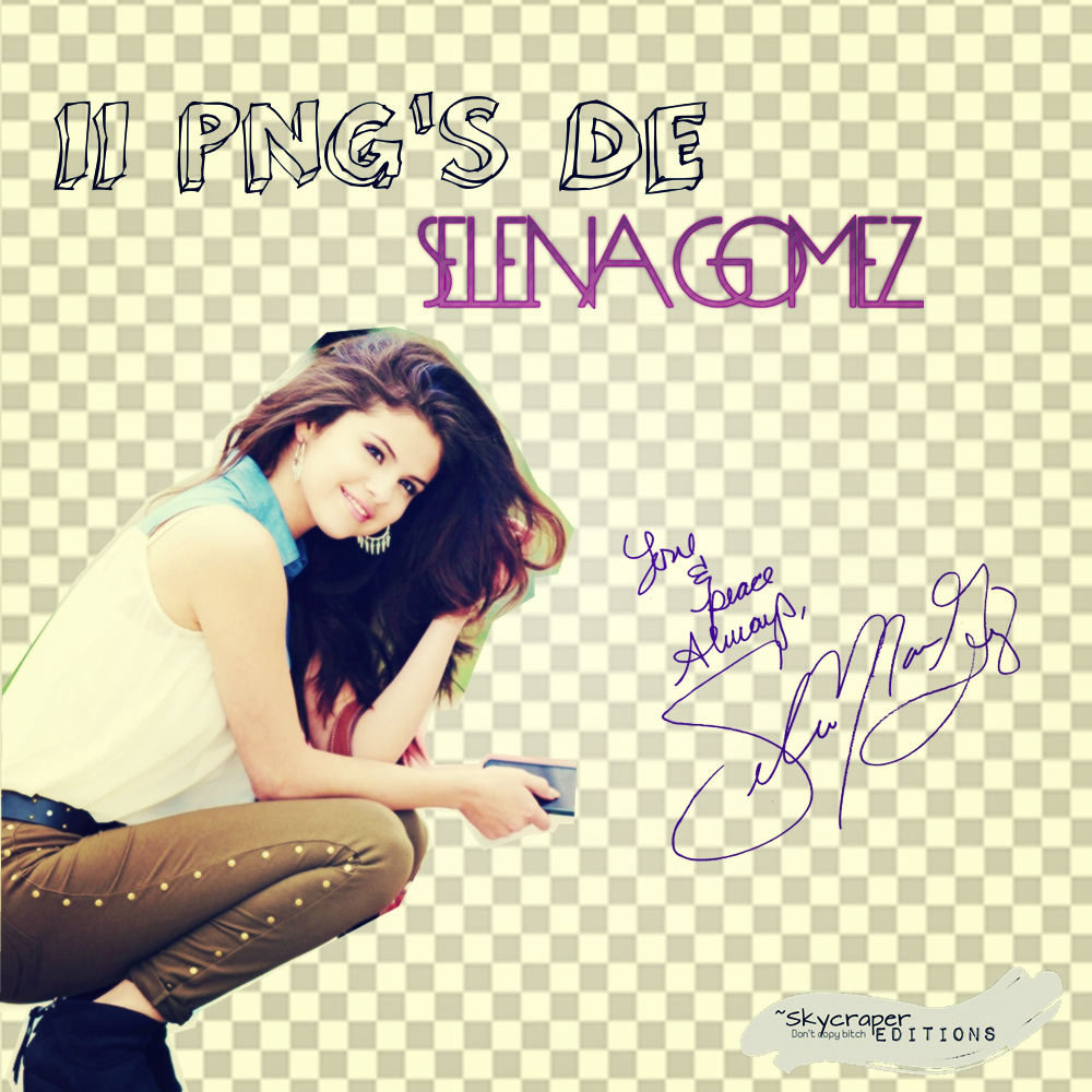 Pack png de Selena Gomez *-* by SkycraperEditions on DeviantArt