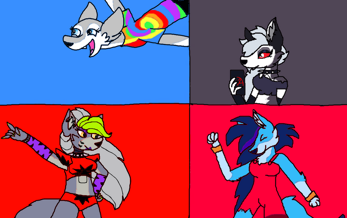 Wolf Girls by MosoTokyo88 on DeviantArt