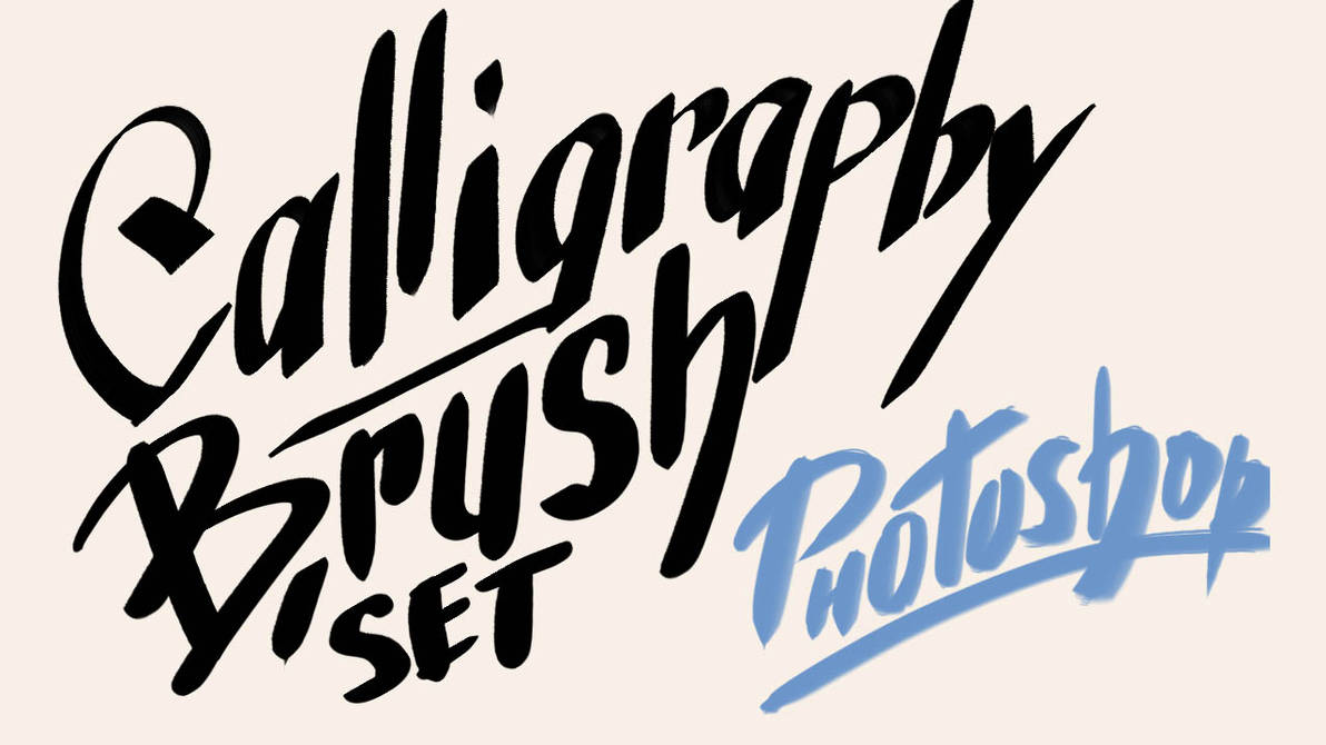 Calligraphy brush set by SakeTokai on DeviantArt