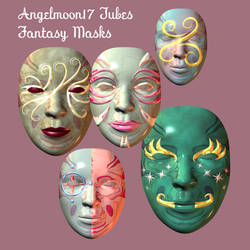 Angelmoon17 Fantasy Masks