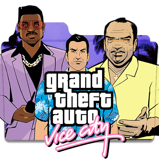 Gta Vice City Icon Folder by RohanKishibe on DeviantArt