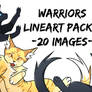 FREE Warriors Lineart Pack 2