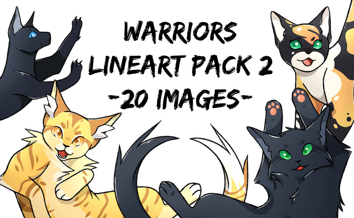 FREE Warriors Lineart Pack 2 by LexisSketches on DeviantArt