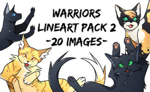 FREE Warriors Lineart Pack 2