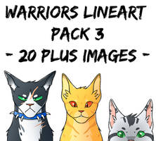 Warriors Lineart Pack 3