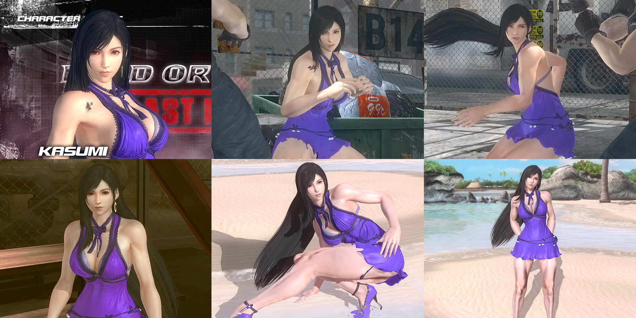 RELEASE-UPDATE) TK7 - TIFA LOCKHART (FF7 REMAKE) by huchi001 on