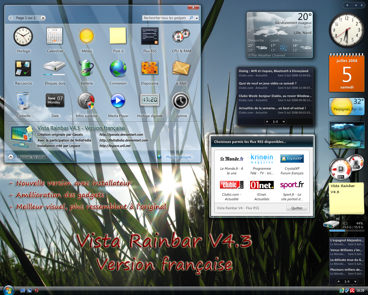 Vista Rainbar V4 Fr by Gavatx