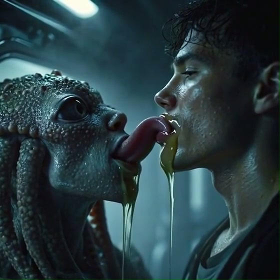 Uncatalogued Alien Female Prepping Her New Mate by Xenolust on DeviantArt