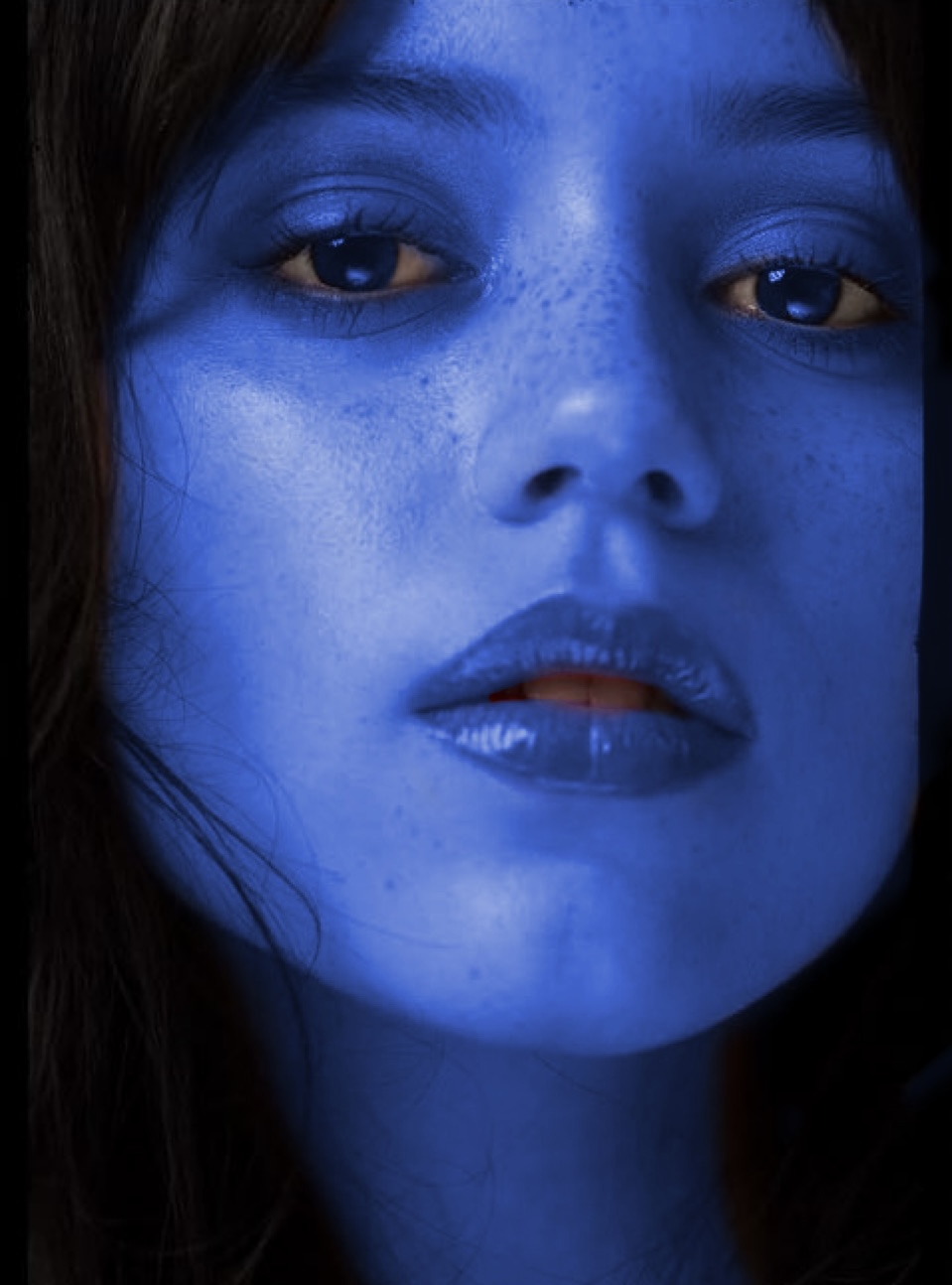 Jenna Ortega Turning Blue by dridorod on DeviantArt