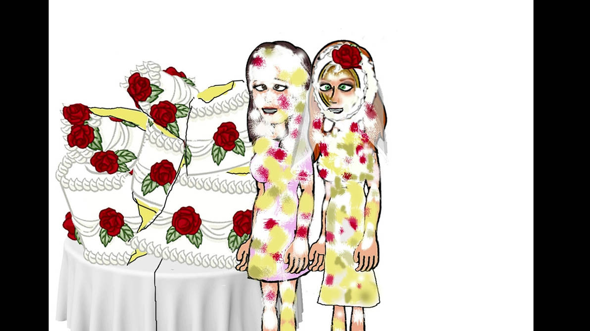 Bride Bridesmaid Aftermath by ranev700 on DeviantArt