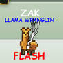 Zak Llama wranglin