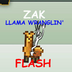 Zak Llama wranglin