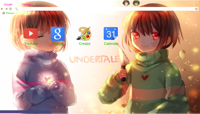 frisk and chara theme