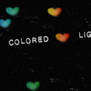 colored-heart light textures