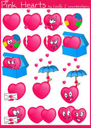 Pink Hearts