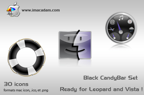 Black CandyBar Set