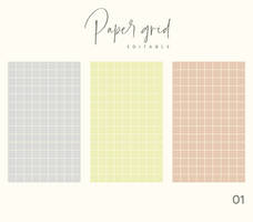 Grid paper editable .PSD