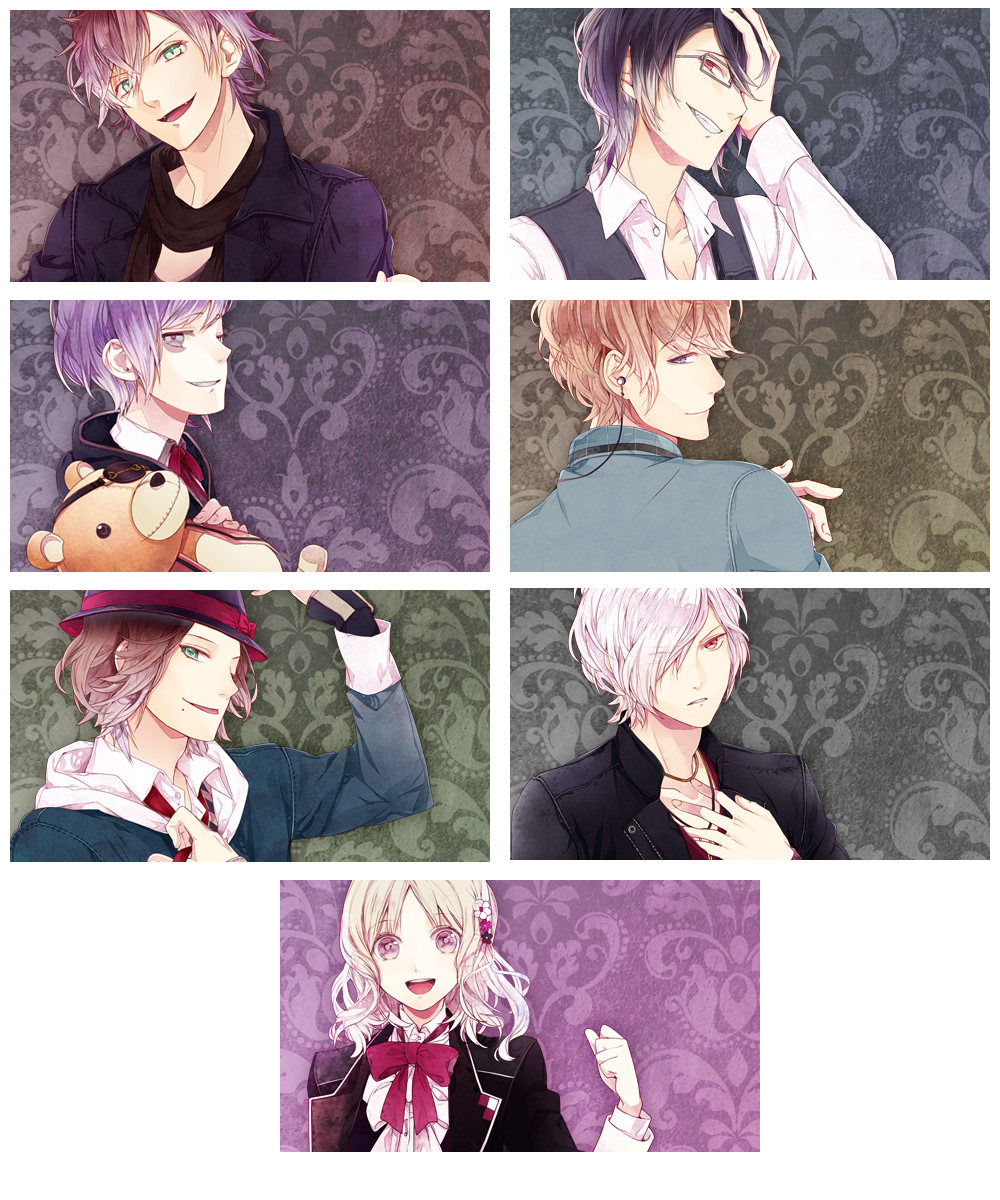 Diabolik Lovers PSP Wallpaper Set 1