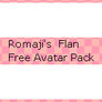 Free Flan Fruit Avatars