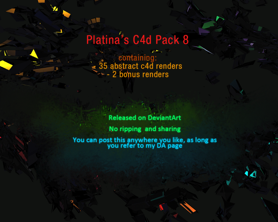 C4d Pack 8 By Platina