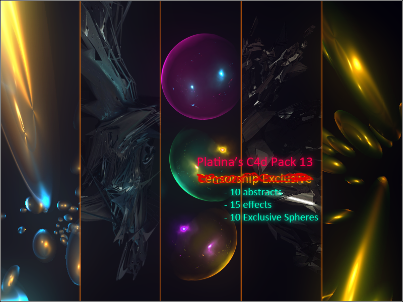 C4d Pack 13 by Platina