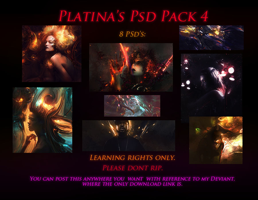 Psd Pack 4 By Platina by Platinification on DeviantArt