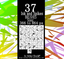 Ink and Spike Brushes