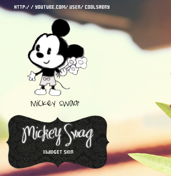 Mickey Swag for xwidget