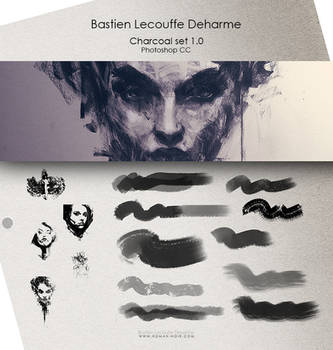 DEHARME / Charcoal set v1.0 / Photoshop CC