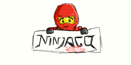 Ninjago Sign by awyeah21