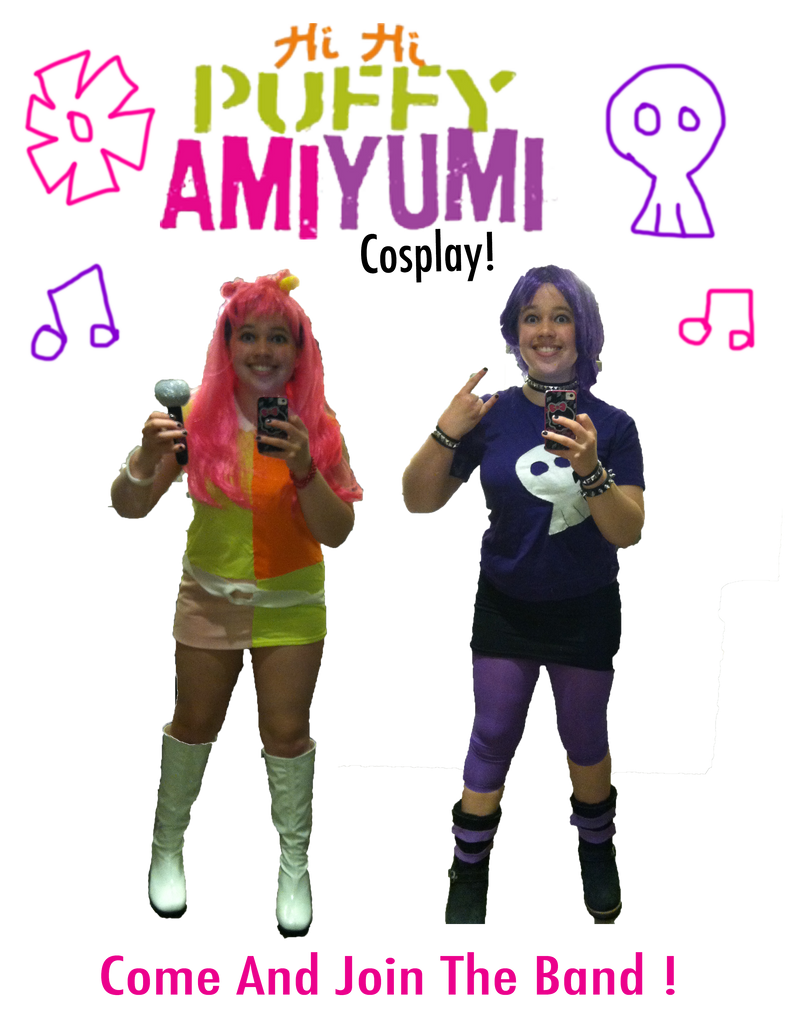 Cosplay Hi Hi Puffy AmiYumi by VapinHotPink on DeviantArt