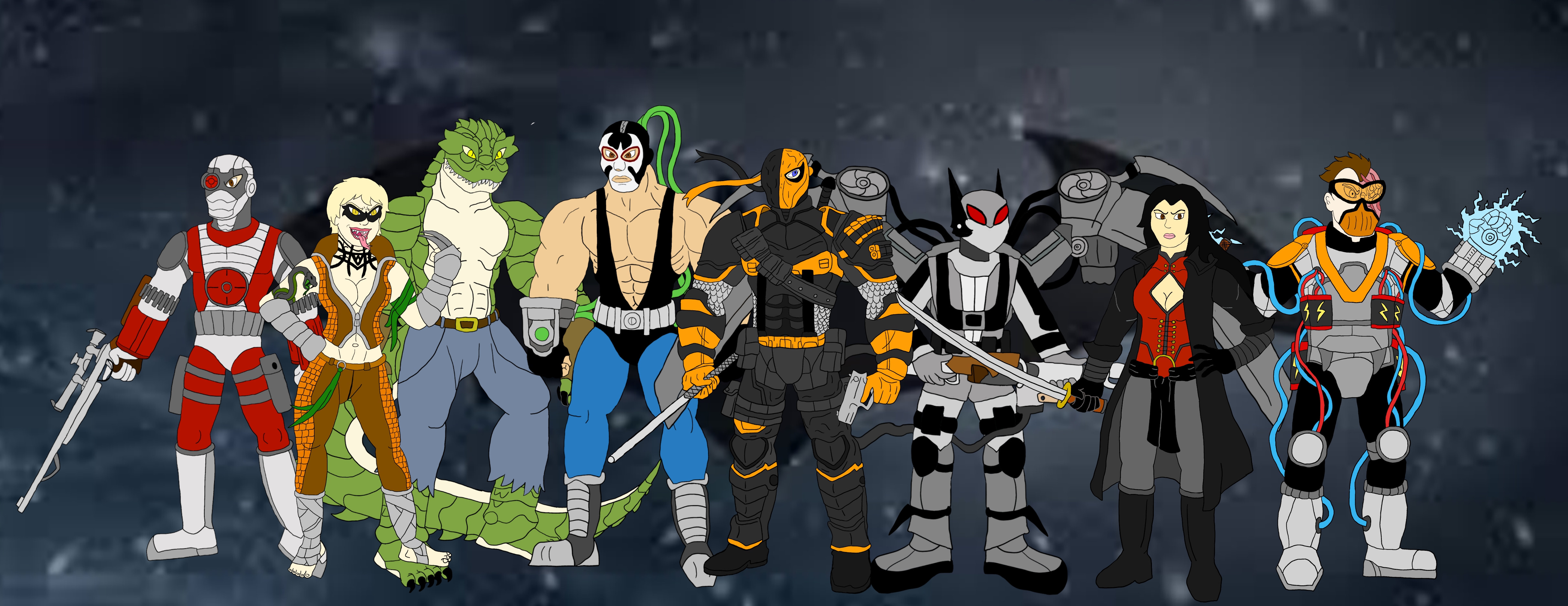 Arkham Origins Assassins by D-Field22 on DeviantArt