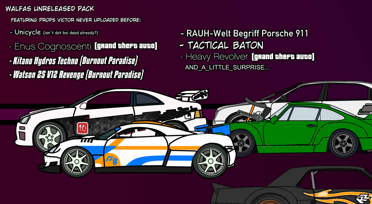 [WALFAS CUSTOM PROP] Unreleased Prop Pack by Eddsworldftw11 on DeviantArt