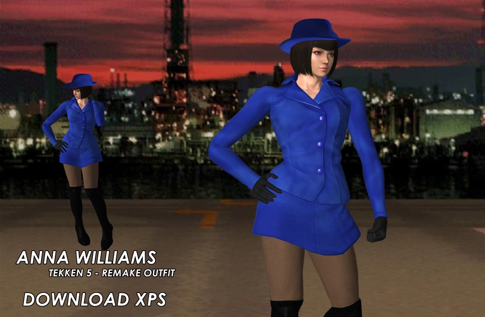 Anna Williams - Tekken 5 - Remake by VictorSelkovtsk on DeviantArt