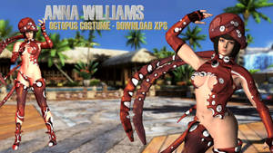 Anna Williams - Tekken Tag 2 OCTOPUS COSTUME - DL