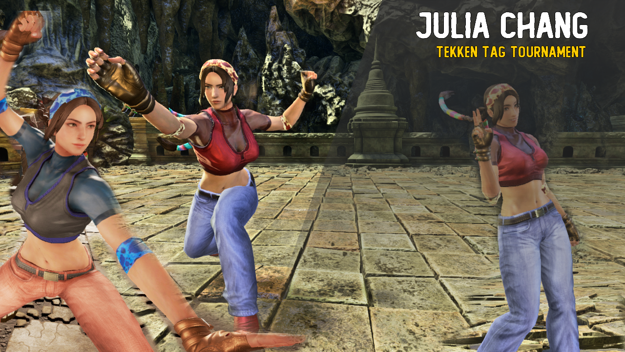 TekkenMods - DMC5 Nico outfit for Julia Chang
