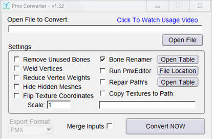 Xnalara to MMD Converter