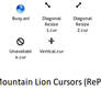 Mac OS X Mountain Lion Cursors