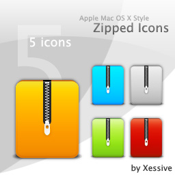 Zipped Icons By Xsv On Deviantart
