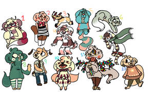 Variety Adoptables! 4/12 Open
