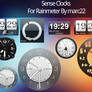 HTC sense clocks