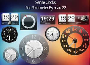 HTC sense clocks