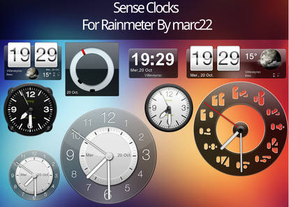 HTC sense clocks