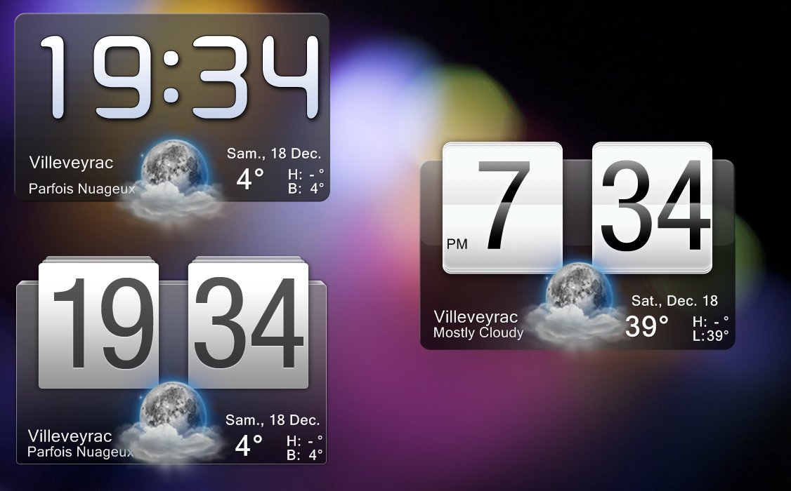 Fancy Widget for rainmeter