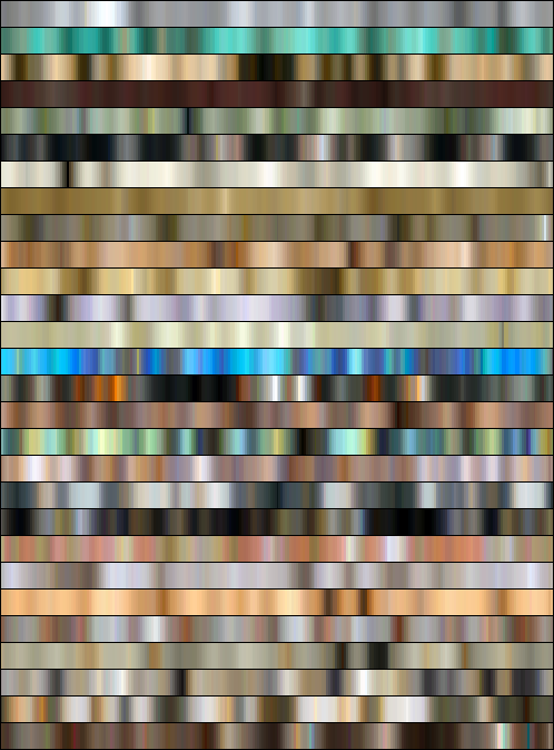 Feldspar Group Gradients by DaevaGlow on DeviantArt